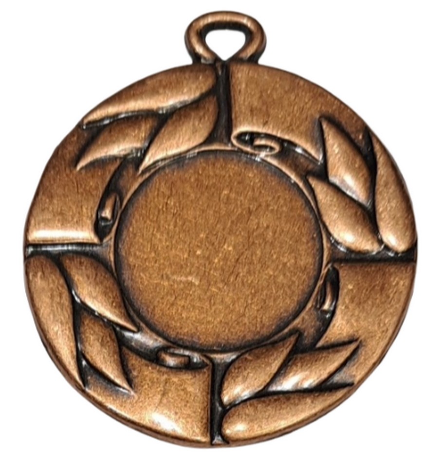 Assorti medaille Brons vijf stuks compleet LAATSTE OP=OP!!